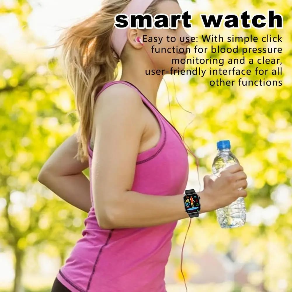 Pedometer Smart Watch Health Record Smart Watch Touch Control 24-Hour Activity